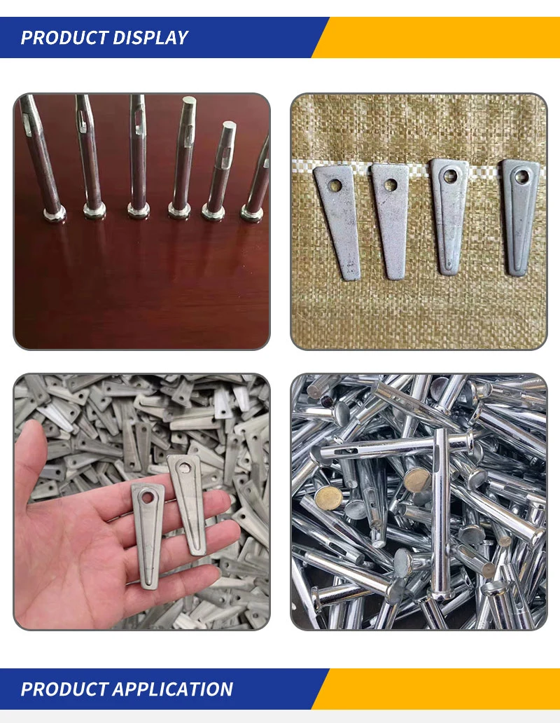 Aluminum Accessories Stub Pin and Wedge