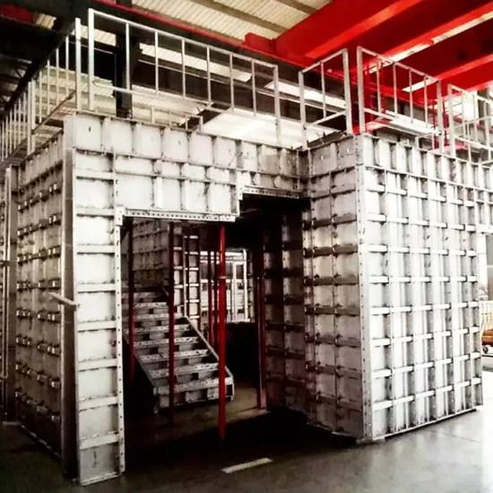 El encofrado de aluminio reutilizable durable de la construcción de hormigón artesona el encofrado del túnel del viajero para la construcción municipal