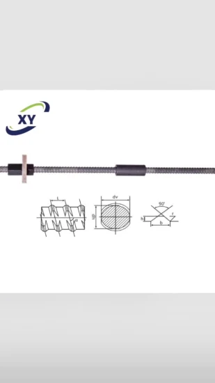 Sistema de barra de acoplamiento de encofrado de muro de hormigón con barra de acoplamiento de acero de 6m de encofrado Q235 de 15/17 mm de fábrica de China