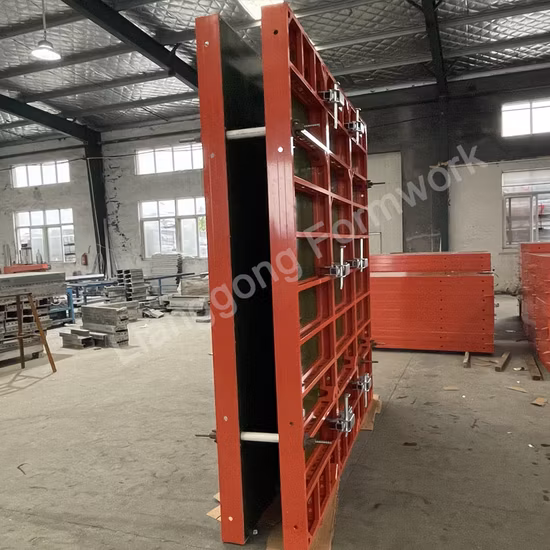 Sistema de encofrado de aleación de aluminio Lianggong para construcción de columnas de losa de pared