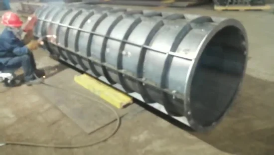 Encofrado de columna circular de acero especial de fabricante de China para encofrado de columna de vertido de hormigón
