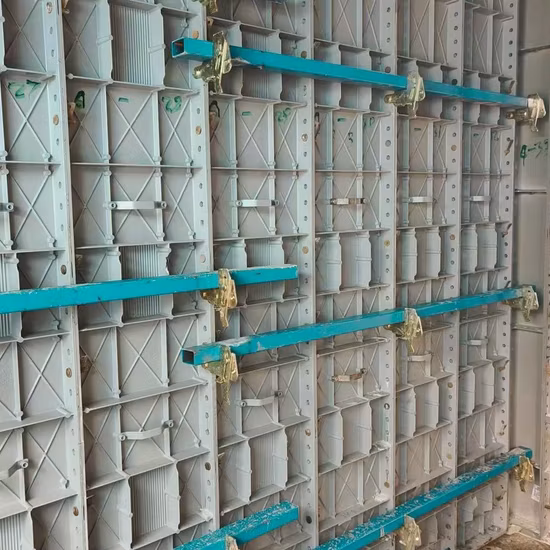 Plantilla/encofrado de construcción de aluminio de perfil de materiales de aleación de aluminio